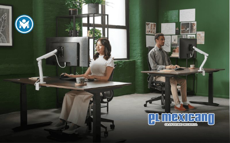 Colebrook Bosson Saunders reinventa el icónico brazo para monitor Flo Colebrook Bosson Saunders reinventa el icónico brazo para monitor Flo