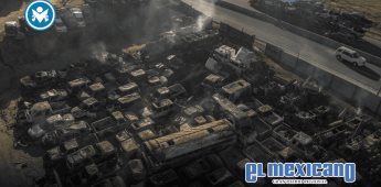 Incendio arrasa con más de 3,000 autos en corralón de Grúas Arredondo Incendio arrasa con más de 3,000 autos en corralón de Grúas Arredondo