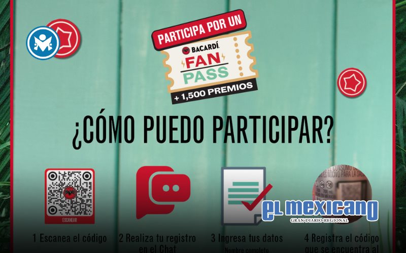 ¿Quieres ganar más de 1,500 premios, incluyendo Lollapalooza Chile todo pagado? ¡Con Bacardí Fan Pass es posible, descúbrelo! ¿Quieres ganar más de 1,500 premios, incluyendo Lollapalooza Chile todo pagado? ¡Con Bacardí Fan Pass es posible, descúbrelo!