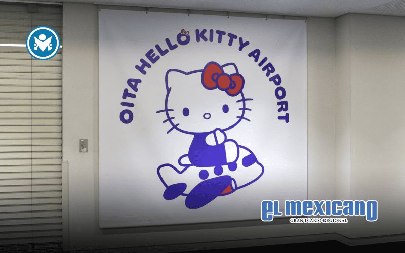 Oita renombra su aeropuerto como Oita Hello Kitty Airport