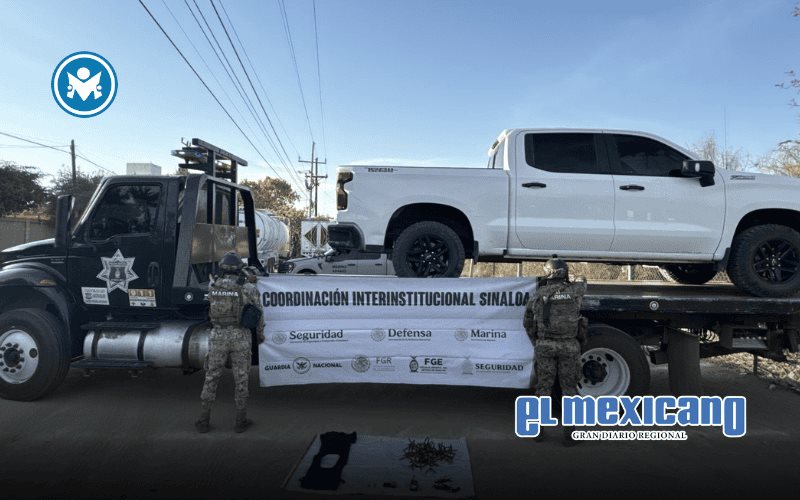 Marina asegura vehículos, cartuchos y droga en operativos en Navolato Marina asegura vehículos, cartuchos y droga en operativos en Navolato