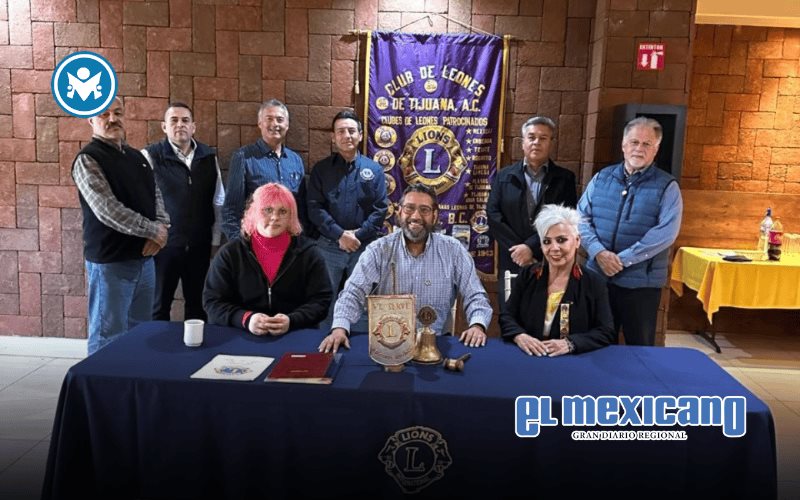 Realiza Club de Leones Tijuana diversas actividades en apoyo a la comunidad