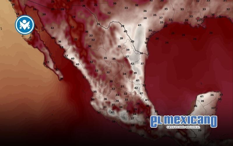 México registra primeras muertes por ola de calor; 24 estados superan los 40°C México registra primeras muertes por ola de calor; 24 estados superan los 40°C