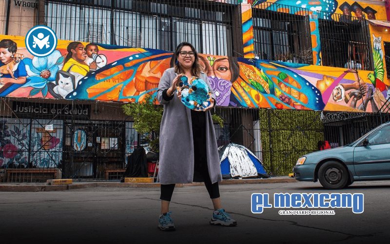 Muralista que dio vida y color a Tijuana enfrenta dura batalla contra cáncer de cuello uterino Muralista que dio vida y color a Tijuana enfrenta dura batalla contra cáncer de cuello uterino