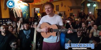 Ed Sheeran sorprende a fans mexicanos con un mini show en CDMX