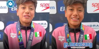 Iñaki Hernández, clavadista mexicano de 12 años, gana oro en Medellín y conmueve al dedicar su triunfo a su mamá Iñaki Hernández, clavadista mexicano de 12 años, gana oro en Medellín y conmueve al dedicar su triunfo a su mamá