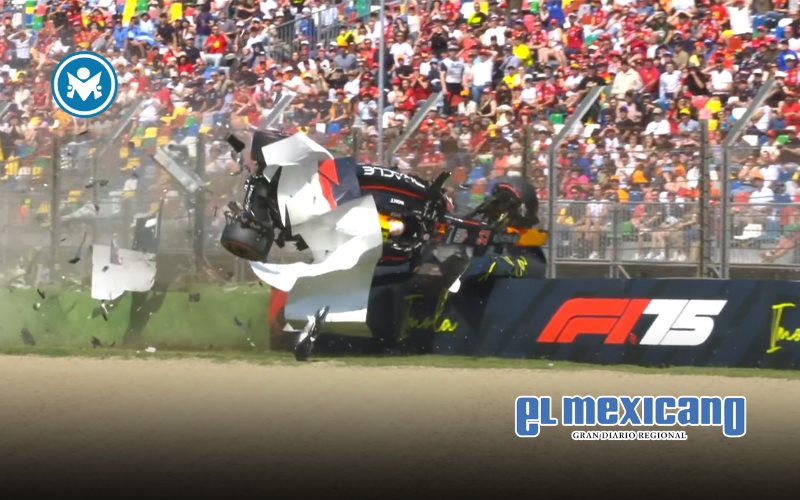 Yuki Tsunoda provoca bandera roja en Imola tras accidente en la curva 6 Yuki Tsunoda provoca bandera roja en Imola tras accidente en la curva 6