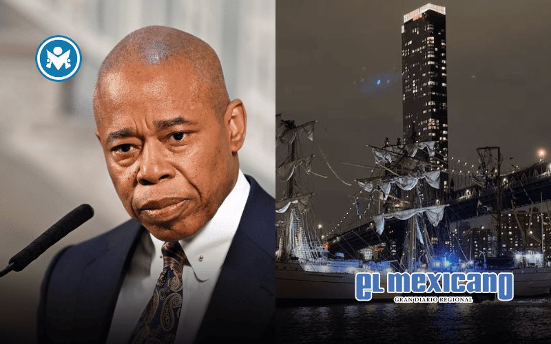 Alcalde de Nueva York lamenta incidente del Buque Cuauht&eacute;moc
