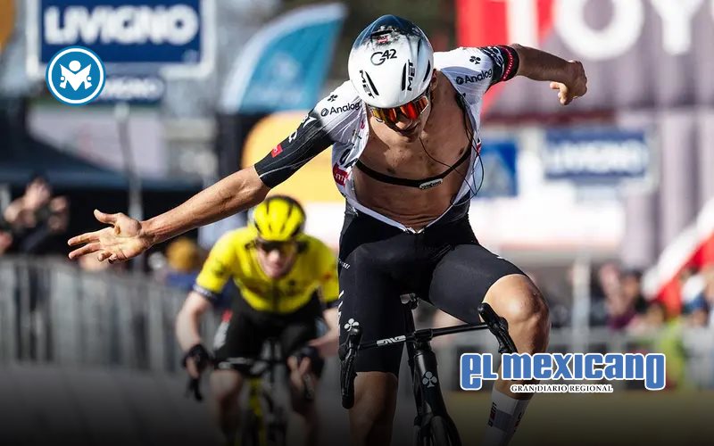Orgullo ensenadense, Isaac del Toro hace historia en el Giro de Italia al liderar la clasificación general Orgullo ensenadense, Isaac del Toro hace historia en el Giro de Italia al liderar la clasificación general