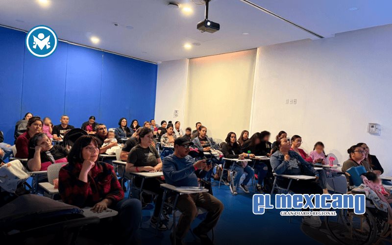 Imparte CEJUM taller sobre tipos de violencia a familias del CIRT Tijuana