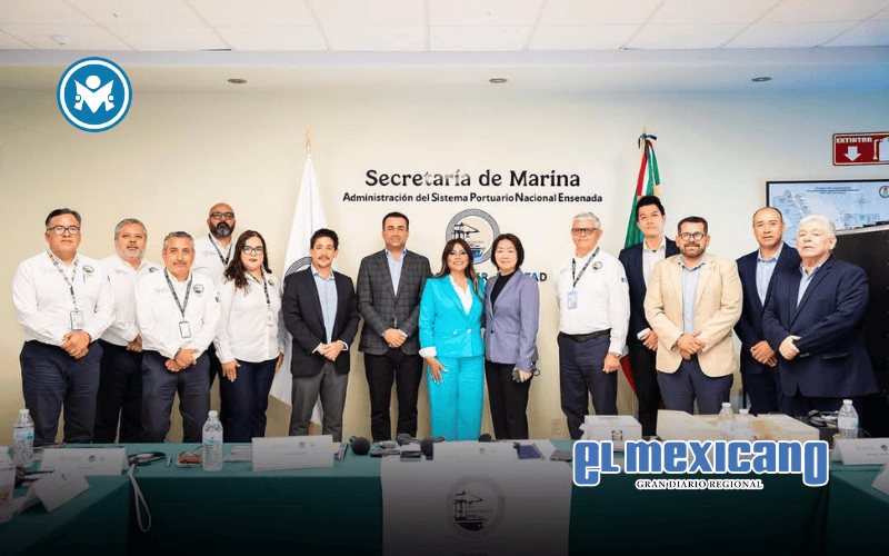 Sostiene alcaldesa Claudia Agatón reunión con representantes de PSA de Singapur Sostiene alcaldesa Claudia Agatón reunión con representantes de PSA de Singapur