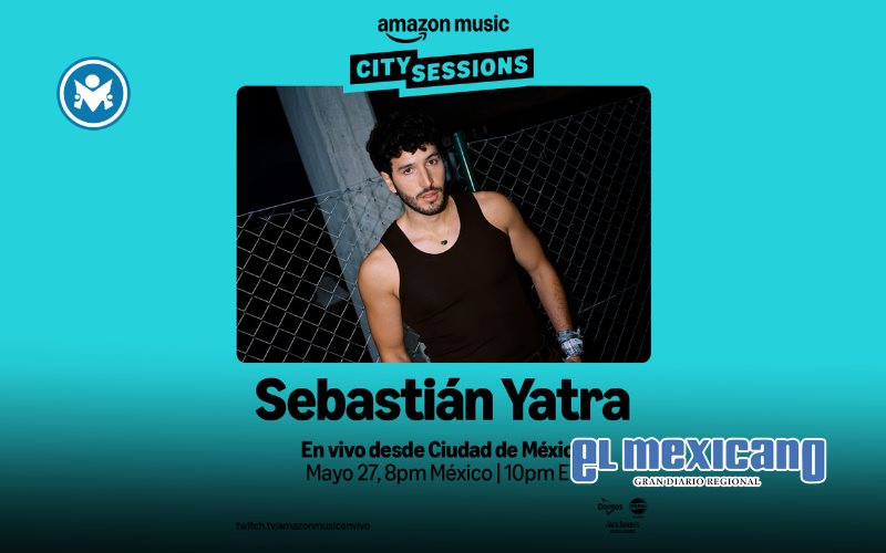 Sebastián Yatra da inicio a la nueva temporada de City Sessions de Amazon Music Sebastián Yatra da inicio a la nueva temporada de City Sessions de Amazon Music