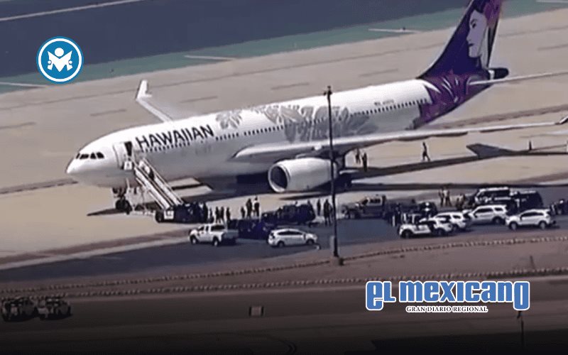 Evac&uacute;an avi&oacute;n en San Diego por amenaza de bomba rumbo a Haw&aacute;i