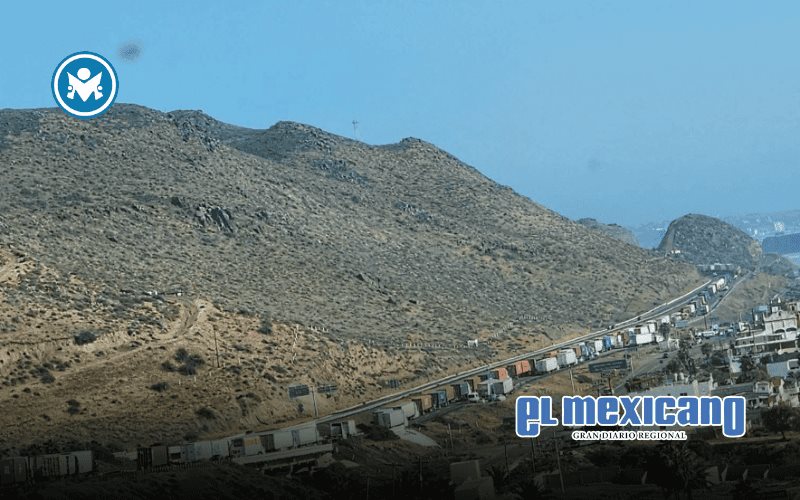 Registran derrumbe en la carretera Escénica Tijuana-Ensenada Registran derrumbe en la carretera Escénica Tijuana-Ensenada