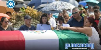 Despiden a la cadete América Yamilet Sánchez en Veracruz