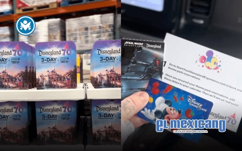 Costco ofrece boletos Park Hopper de 3 días por el 70º aniversario de Disneyland