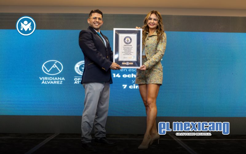 Viridiana &Aacute;lvarez hace historia: GUINNESS WORLD RECORDS