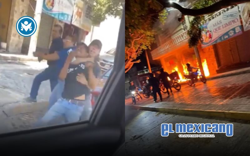 Detienen a padre e hijo por brutal golpiza a vendedor de cocos en Tehuacán