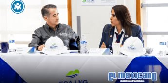 Constata alcaldesa Claudia Agatón construcción de la terminal de licuefacción de gas natural ECA LNG