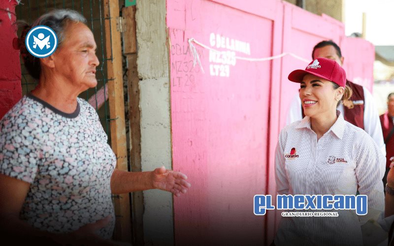 Casa por casa llevan jornada de paz a familias vulnerables de Tijuana: Gobernadora Marina del Pilar