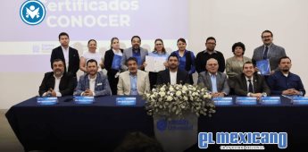 Entregan certificados CONOCER a comunidad académica de CESUN Universidad