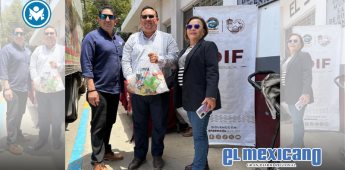 Reciben apoyo alimentario más de 425 familias de la Delegación El Sauzal de Rodríguez