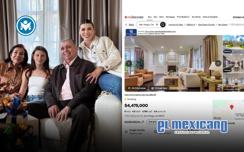 Falso que gobernadora Marina del Pilar cuente con una propiedad en venta en San Diego