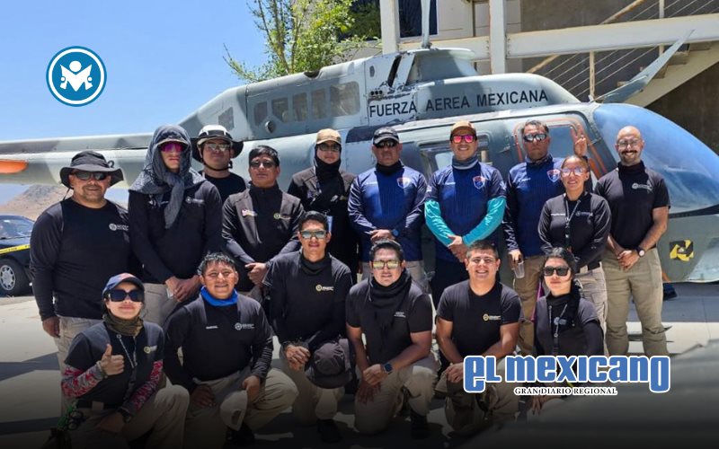 Fortalece Protecci&oacute;n Civil Estatal sus capacidades con entrenamiento en rescate agreste y operaciones a&eacute;reas.