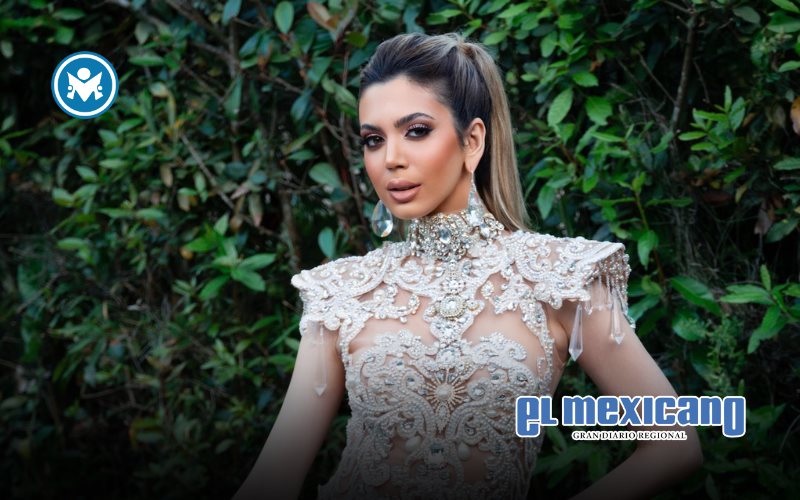 Lisbeth F.G. model&oacute; en Cannes para Giannina Azar con vestido que combina glamour, arte y sofisticaci&oacute;n