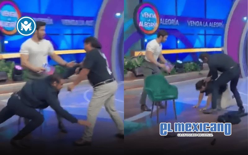 Alberto del Río y El Vikingo protagonizan pelea en vivo en Venga La Alegría Alberto del Río y El Vikingo protagonizan pelea en vivo en Venga La Alegría