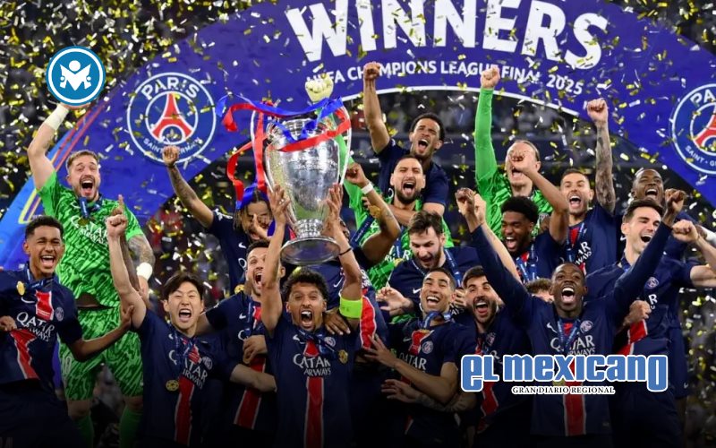 PSG se corona campeón de la Champions League por primera vez PSG se corona campeón de la Champions League por primera vez