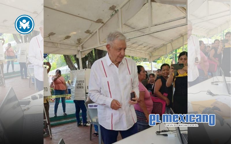 Reaparece al público el ex Presidente AMLO para elecciones al PJF Reaparece al público el ex Presidente AMLO para elecciones al PJF