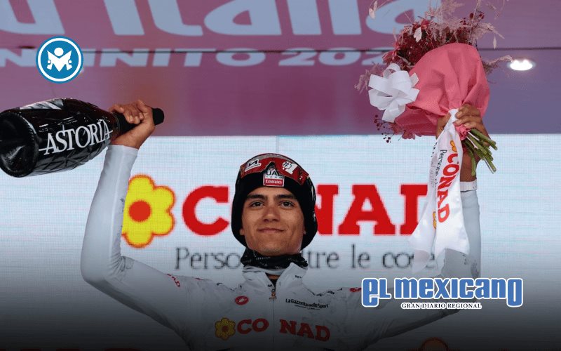 Isaac del Toro se destaca ganando la Maglia Blanca en Giro de Italia Isaac del Toro se destaca ganando la Maglia Blanca en Giro de Italia