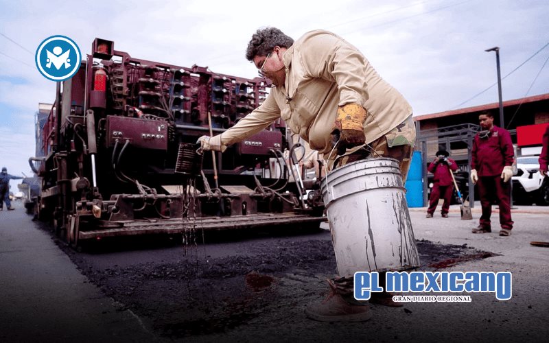 Informa Gobierno de Ensenada labores de bacheo para lunes y martes