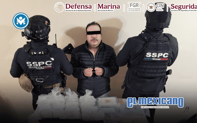 Detienen en Tijuana al Chaparro, integrante del Cartel del Pac&iacute;fico