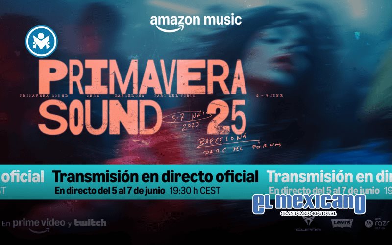 Amazon Music presenta el lineup oficial para el livestream de Primavera Sound 2025 Amazon Music presenta el lineup oficial para el livestream de Primavera Sound 2025