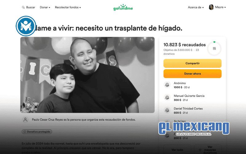 No bebo, no fumo... y aun as&iacute; necesito un trasplante de h&iacute;gado urgente, el caso de un bajacaliforniano
