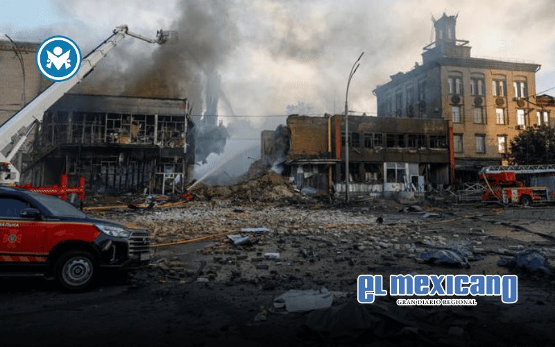 Ataque masivo de Rusia deja al menos 4 muertos en Ucrania; tres eran rescatistas en Kiev Ataque masivo de Rusia deja al menos 4 muertos en Ucrania; tres eran rescatistas en Kiev