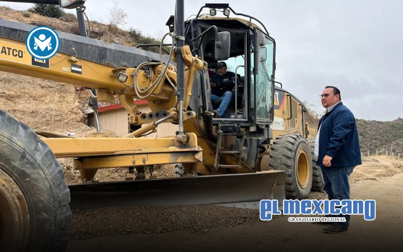 Realiza Gobierno de Ensenada labores de motoconformado en El Sauzal Realiza Gobierno de Ensenada labores de motoconformado en El Sauzal