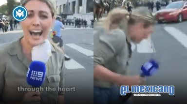 Periodista australiana herida por bala de goma en protestas de Los Ángeles