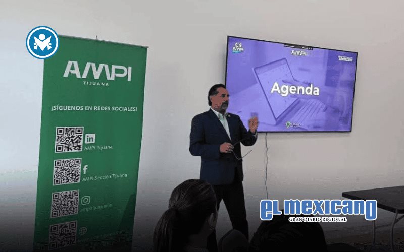 Capacita AMPI Tijuana a nuevos asesores inmobiliarios y apoya causa social
