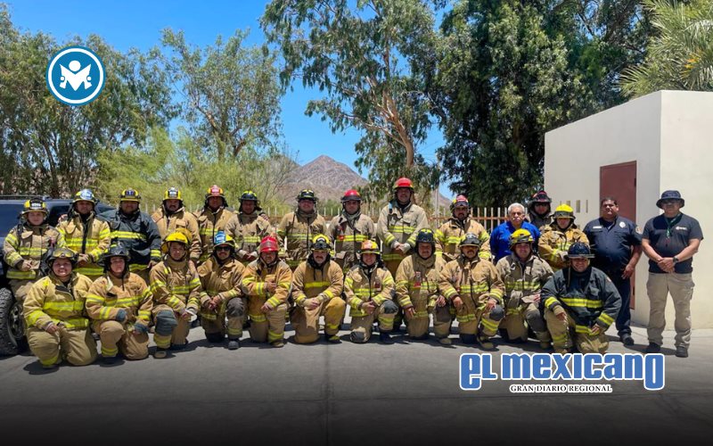 Capacita Protección Civil estatal a personal de bomberos de San Felipe en combate de incendios. Capacita Protección Civil estatal a personal de bomberos de San Felipe en combate de incendios.