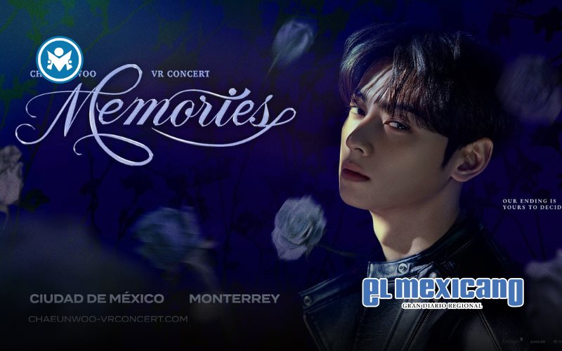 "Memories", el primer concierto de realidad virtual de Cha Eun Woo, llega a Cinemex a partir del 20 de junio. "Memories", el primer concierto de realidad virtual de Cha Eun Woo, llega a Cinemex a partir del 20 de junio.
