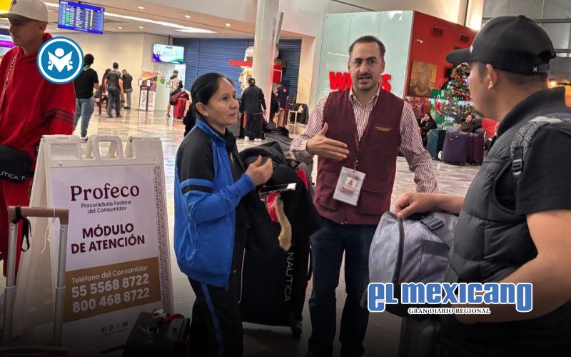 Profeco reactiva módulos de atención en aeropuertos de Tijuana y Toluca