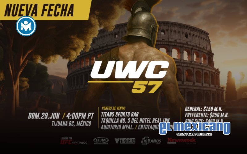 UWC 57 llega a Tijuana con siete combates electrizantes UWC 57 llega a Tijuana con siete combates electrizantes