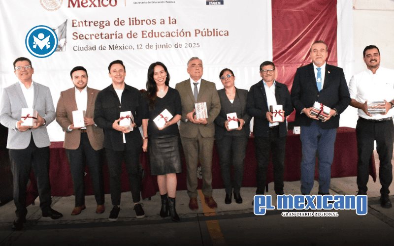 CANIEM dona más de 13 mil libros a la SEP para fomentar la lectura en jóvenes mexicanos