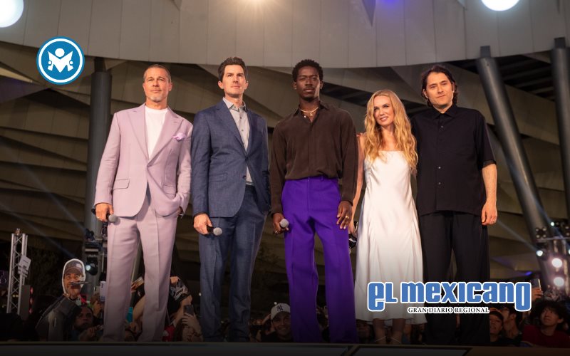 Brad Pitt, el elenco y el equipo creativo de F1&reg; la pel&iacute;cula se encuentran con fans y medios en su visita a M&eacute;xico