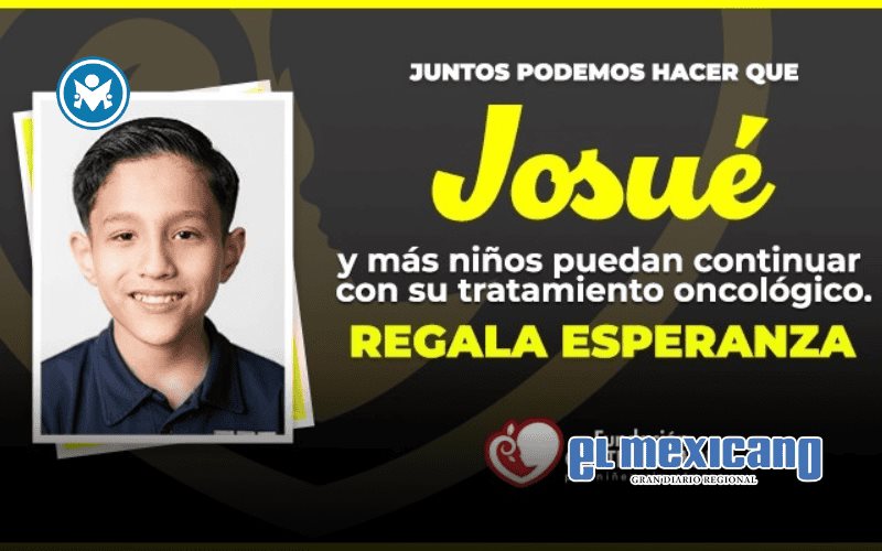 El sistema linfático de Josué se vio afectado por el cáncer, ayuda a un niño de 11 años a retomar su vida