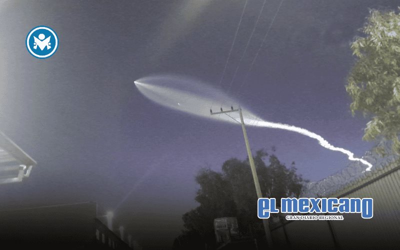 Lanzamiento de SpaceX ilumina el cielo de Tijuana con espectacular medusa espacial