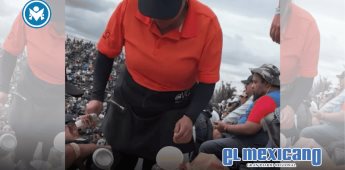 Captan a vendedores de cerveza con agua sucia en NASCAR Xfinity Series en CDMX
